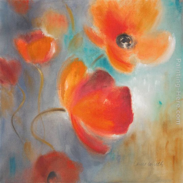 Lanie Loreth Scarlet Poppies in Bloom I